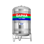 Dapha - Bồn nước inox 500L đứng Xuất khẩu - Image 2