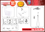 Combo trọn bộ 14 món thiết bị vệ sinh - Standard 2