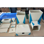 Bộ trang trí phòng tắm đầy đủ tiện nghi bằng cẩm thạch trắng, xanh